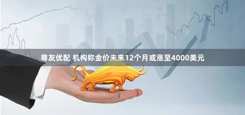 粤友优配 机构称金价未来12个月或涨至4000美元