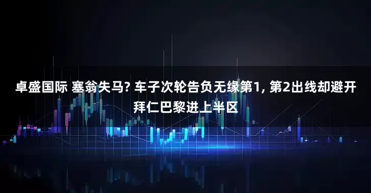 卓盛国际 塞翁失马? 车子次轮告负无缘第1, 第2出线却避开拜仁巴黎进上半区