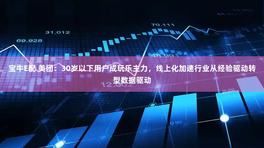 宝牛E配 美团：30岁以下用户成玩乐主力，线上化加速行业从经验驱动转型数据驱动